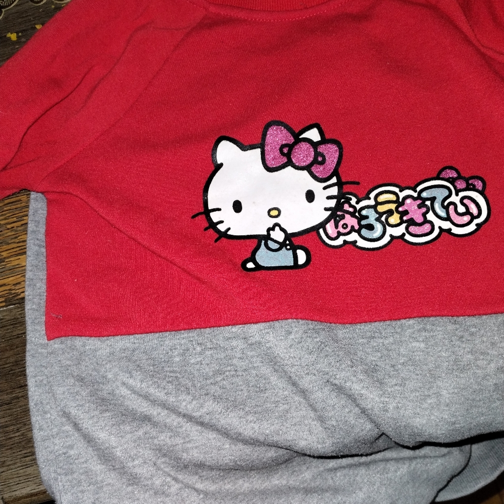 Girls sanrio hello kitty 12 sweatshirt